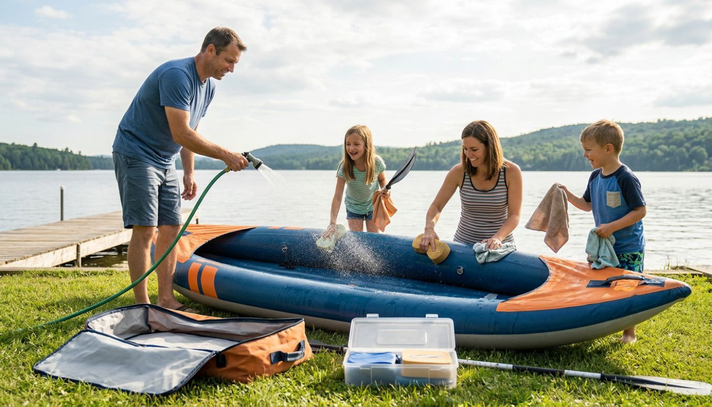 Comment maximiser la durabilité d'un kayak gonflable familial ?