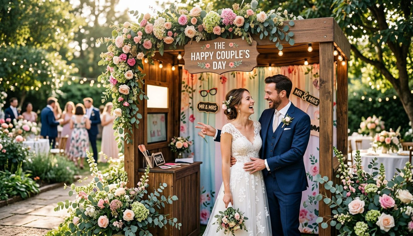 Mariage unique : comment la personnalisation révolutionne la location de photobooth