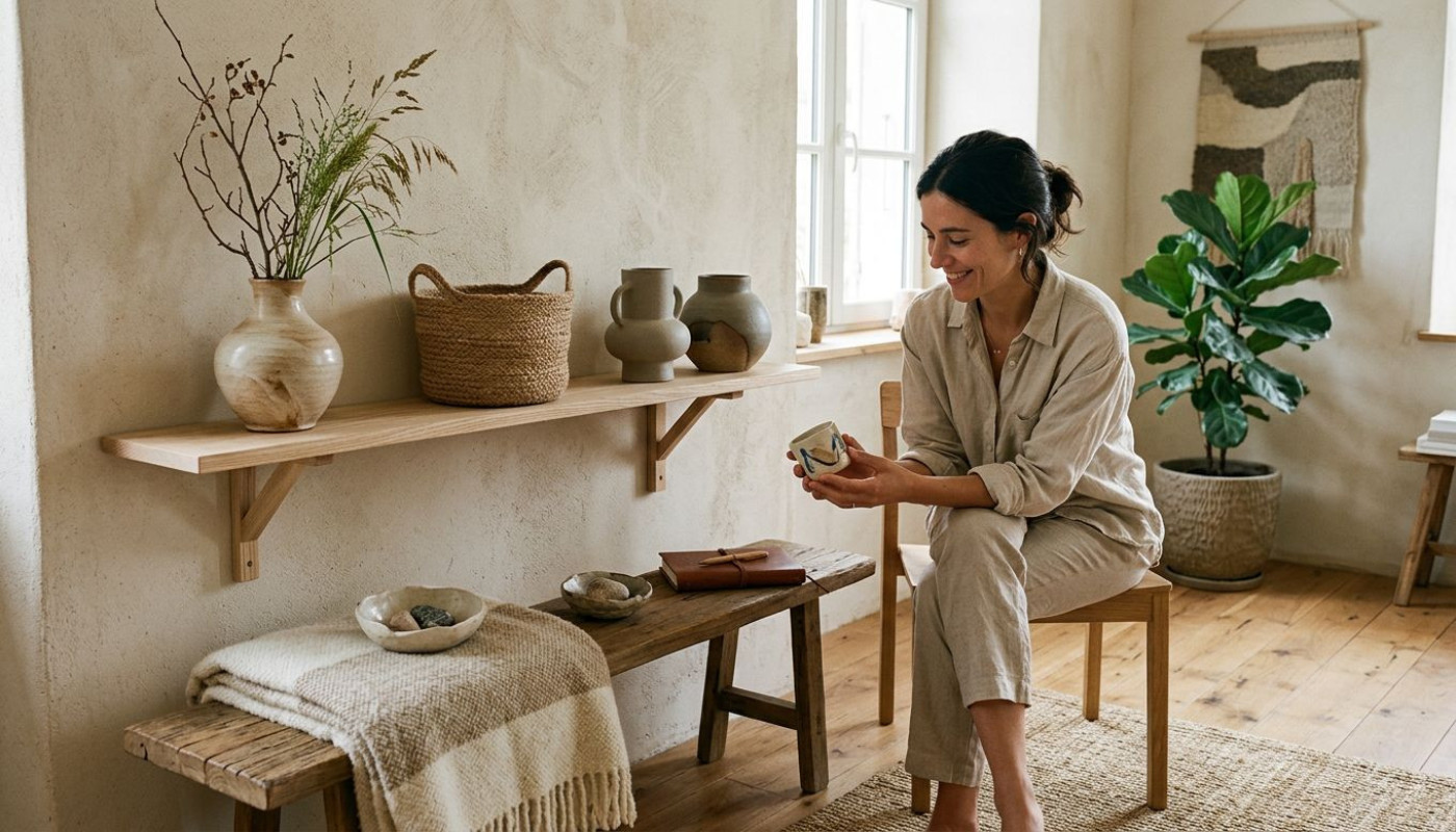 Quand le minimalisme rencontre l’artisanat : la déco à contre-courant